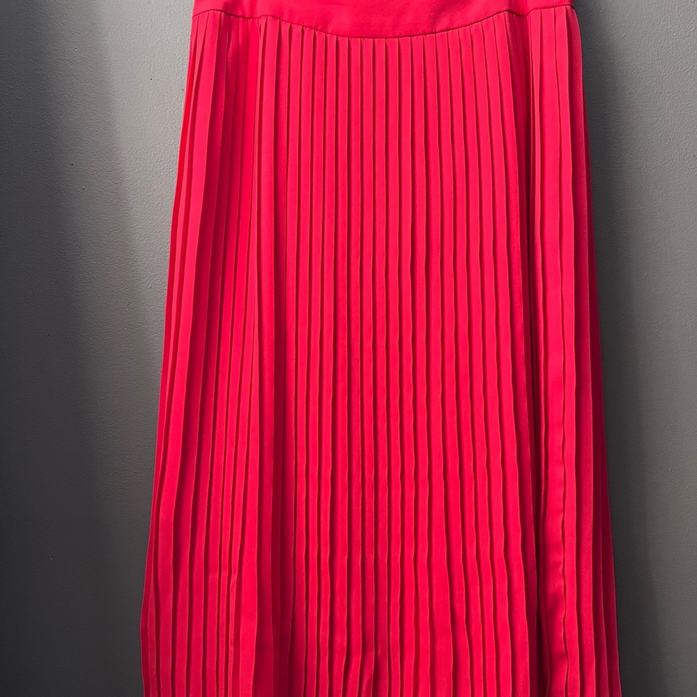 Jcrew pleated skirt mid length